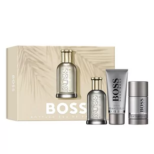 Boss Bottled zestaw woda perfumowana spray 100ml + żel pod prysznic 100ml + dezodorant sztyft 75ml - Zestawy perfum damskich - miniaturka - grafika 1
