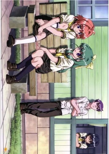 Plakat Anime Manga Onegai Twins ot_003 A2 (custom)