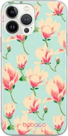Etui i futerały do telefonów - Etui do Apple IPHONE 12 Mini Kwiaty 016 Babaco Nadruk pełny Miętowy - miniaturka - grafika 1