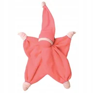 Zabawki sensoryczne - Przytulanka niemowlęca Sisco pajacyk koralowy – bawełna organiczna i wełna - miniaturka - grafika 1