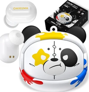 ONIKUMA BT T20 białe - Słuchawki - miniaturka - grafika 1