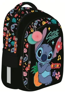 Plecak plecak 4 komorowy 16" BPL58 Stitch Black Aloha - Plecaki - miniaturka - grafika 12
