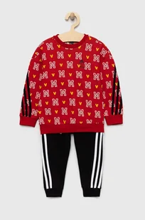 adidas dres dziecięcy x Disney kolor czerwony - Dresy damskie - miniaturka - grafika 1