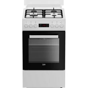 Kuchenka gazowo-elektryczna Beko FSE52332DWDS - Kuchenki gazowo-elektryczne - miniaturka - grafika 1