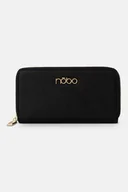 Portfele - Duży portfel Nobo vintage czarny - miniaturka - grafika 1