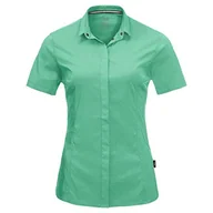 Koszule damskie - Jack Wolfskin Damska koszula Jwp zielony Pacific Green M - miniaturka - grafika 1