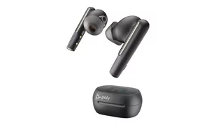 Poly Voyager Free 60+ UC USB-C Earbuds mit Touchscreen Ladecase, schwarz - Sprzęt konferencyjny i radiowęzłowy - miniaturka - grafika 1