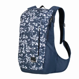Plecak miejski Jack Wolfskin FRAUENSTEIN LEAVES night blue - ONE SIZE - Plecaki - miniaturka - grafika 1