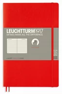 Pozostałe akcesoria dla plastyków - Leuchtturm 1917 notatnik Soft Cover paperback, czerwony - miniaturka - grafika 1