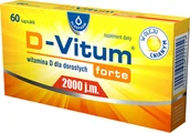 Witaminy i minerały - Oleofarm D-Vitum Forte 2000 60 szt. - miniaturka - grafika 1