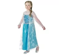 Stroje karnawałowe - STRÓJ SUKIENKA ELSA FROZEN 134-140 - miniaturka - grafika 1