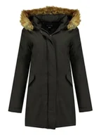 Kurtki damskie - Canadian Peak Płaszcz zimowy "Dinastipeak" w kolorze ciemnoszarym - miniaturka - grafika 1