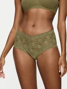 Triumph Figi klasyczne z wysokim stanem Amourette 10210675 Zielony - Majtki damskie - miniaturka - grafika 1