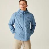 Kurtki i kamizelki sportowe męskie - Regatta Męska kurtka przeciwdeszczowa Bayano Niebieski, Rozmiar: 2XL - miniaturka - grafika 1