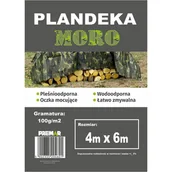 Folie budowlane - Plandeka 4 x 6 m moro - miniaturka - grafika 1