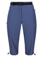 Spodnie sportowe damskie - Regatta Spodnie funkcyjne "Xrt Light" w kolorze niebieskoszarym - miniaturka - grafika 1