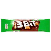 Batoniki - Kraft Baton 3Bit w czekoladzie mlecznej z nadzieniem o smaku orzechowym i herbatnikiem 46 g - miniaturka - grafika 1