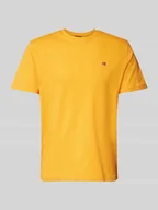 Koszulki męskie - T-shirt z wyhaftowanym logo model ‘SALIS’ - miniaturka - grafika 1