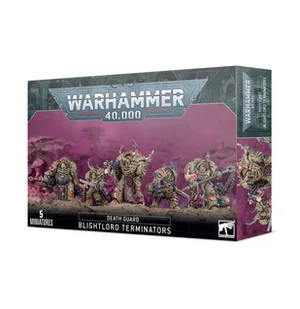 Death Guard Blightlord Terminators (43-51) GamesWorkshop 43-51 - Gry bitewne - miniaturka - grafika 1