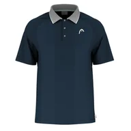 Koszulki sportowe męskie - Koszulka męska Head PERFORMANCE Polo Shirt Men NV XL - miniaturka - grafika 1