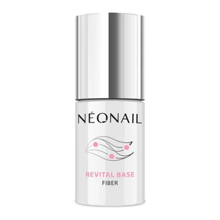 Neonail Revital Base FIBER 7,2ml - Lakiery hybrydowe - miniaturka - grafika 1