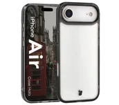 Etui i futerały do telefonów - Bizon Halo do Apple iPhone Air Czarny - miniaturka - grafika 1