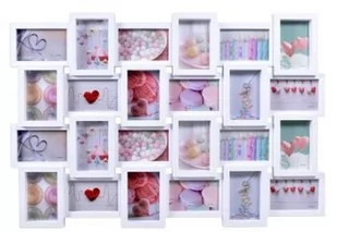 Mirosław Gockowiak Ramka zdjęcia Solano 24 zdjęcia biała SOLANO 24ZDJ BIAŁA - Ramki na zdjęcia - miniaturka - grafika 3