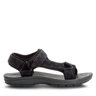 Sandały męskie - Sandały Jack Wolfskin Wave Breaker M 4052011 Granatowy - miniaturka - grafika 1