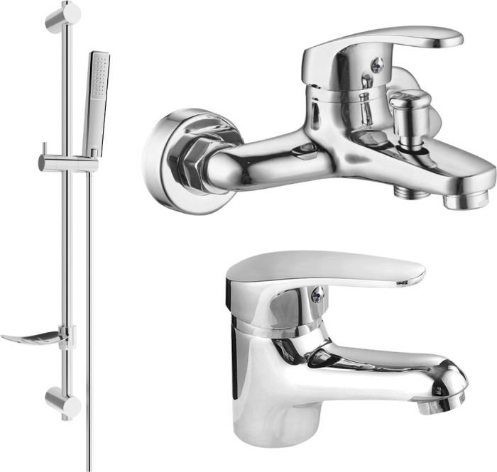 Mexen Erica DF72 zestaw prysznicowy, chrom - 746403DF72-00