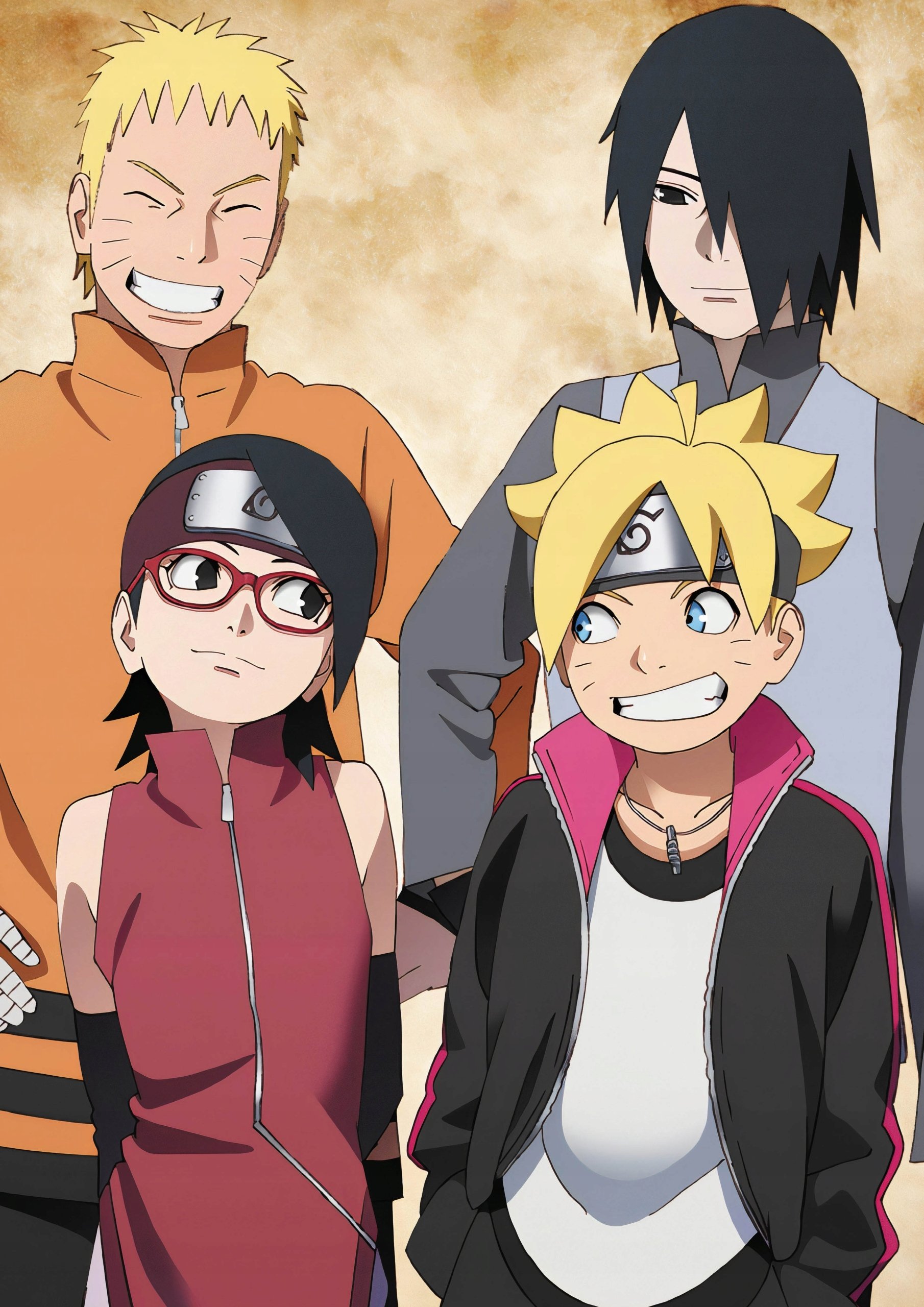 Plakat A1 anime manga Boruto Naruto Next Generation