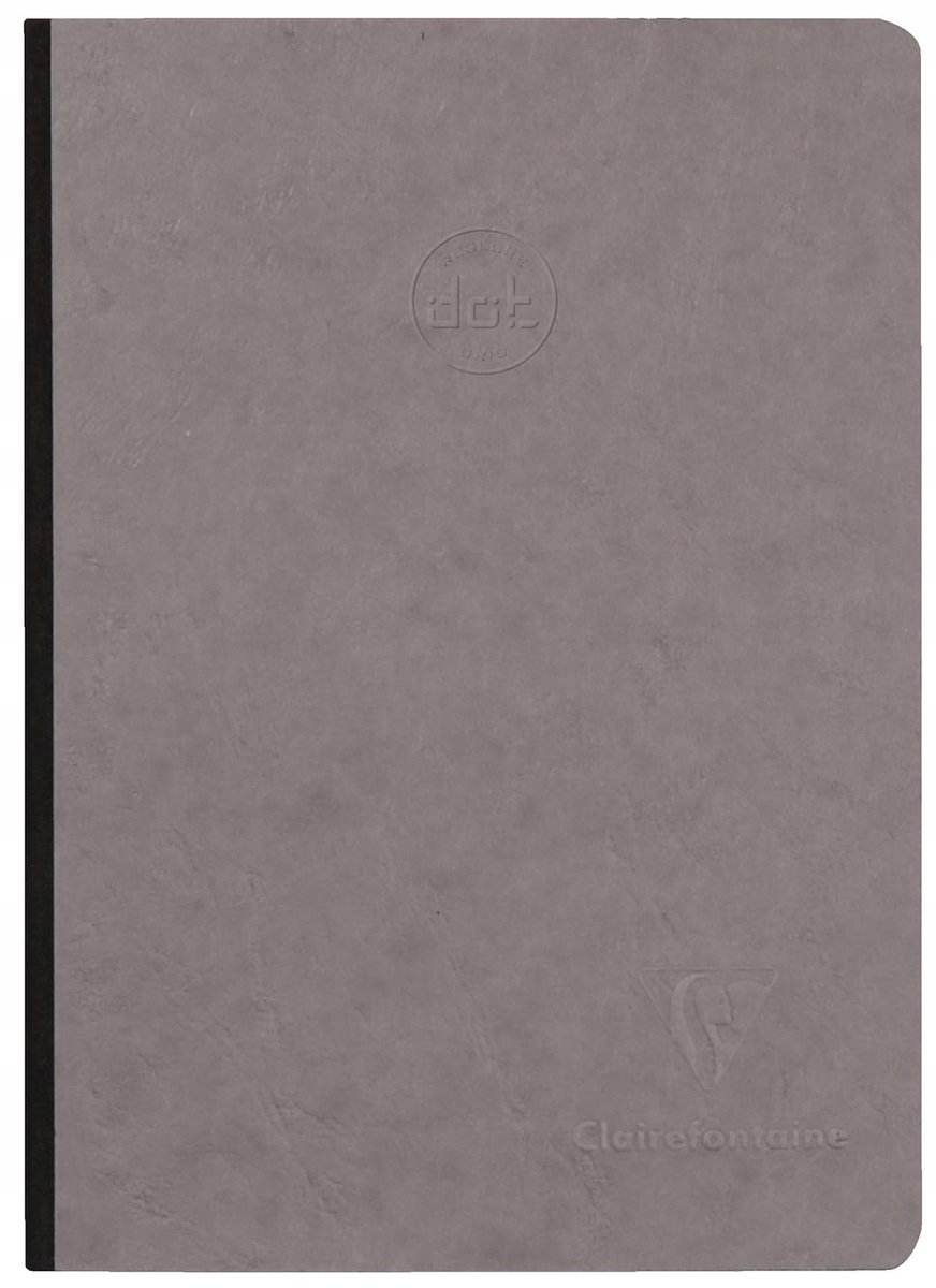 NOTATNIK W KROPKI A5 notes bullet journal Clairefontaine Age Bag SZARY
