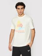 Koszulki i topy damskie - Reebok T-Shirt Unisex Classics Graphic GN3670 Biały Regular Fit - miniaturka - grafika 1