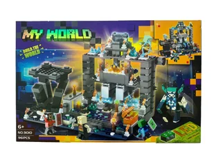 Klocki My World techniczne zabawki dla dzieci Zestaw z świecącymi klockami- no.9010 - 961 el. świecące klocki - Klocki - miniaturka - grafika 1