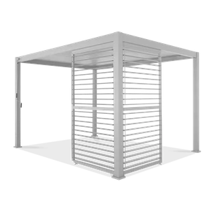 Panel do pergoli PREMIUM 4m white, regulowany - GUTROOF - Kratki i pergole - miniaturka - grafika 1