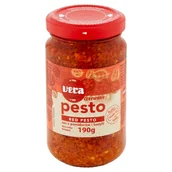 Sosy w słoikach - Vera Pesto czerwone 190 g - miniaturka - grafika 1