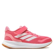 Buty dla dziewczynek - Sneakersy adidas Runfalcon 5 El C JP5151 AEK7 Różowy - miniaturka - grafika 1