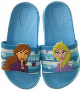 Buty dla dziewczynek - Klapki dziecięce Frozen-Kraina Lodu Blue - miniaturka - grafika 1