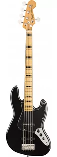 Fender Squier Classic Vibe 70s Jazz Bass V Maple Fingerboard Black gitara basowa - Gitary basowe - miniaturka - grafika 1