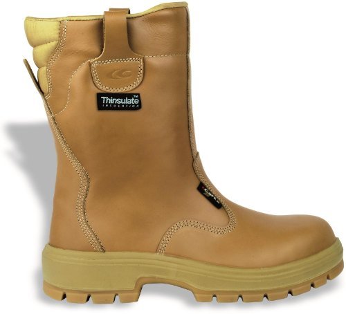 Cofra 82450-004 NEW MONTANA S3 CI HRO SRC kozaki ochronne, beżowy/brązowy, rozmiar 40