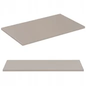 Blaty meblowe i parapety okienne - Nowoczesny Blat Łazienkowy 80cm Beżowy do Łazienki Boho Adel Cashmere Comad - miniaturka - grafika 1