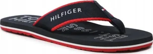 MESKIE JAPONKI TOMMY HILFIGER KLAPKI TH LATO SIMON 52D XM0XM02885 r. 40 - Klapki i japonki męskie - miniaturka - grafika 1