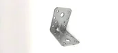 Zawiasy, okucia i inne akcesoria - Łącznik z przetłoczeniem ocynkowany 70 x 70 x 55 - miniaturka - grafika 1