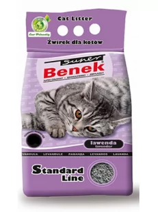 Benek Żwirek Super Lawenda - 10 l (ok. 8 kg) - Żwirek dla kotów - miniaturka - grafika 1