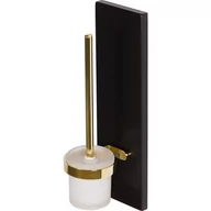 Szafki łazienkowe - Szczotka wc wisząca złota Victa - miniaturka - grafika 1