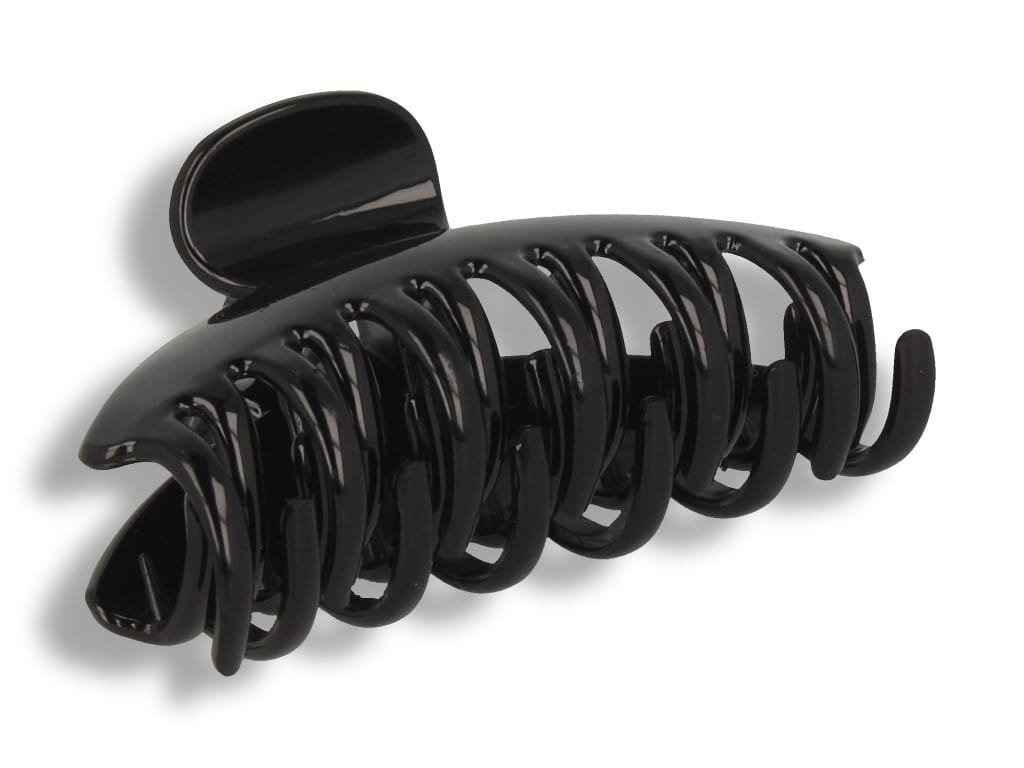 Orientana, Klamra spinka do włosów podwójna czarna