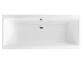 Kabiny prysznicowe - EXCELLENT PRYZMAT SLIM 160,5X75,5 WANNA PROSTOKĄTNA - miniaturka - grafika 1