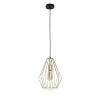 Lampy sufitowe - TK Lighting Brylant D25 lampa wisząca 1-punktowa złota 2788 - miniaturka - grafika 1