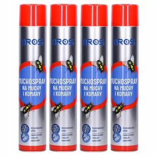 4x MUCHOSPRAY NA MUCHY KOMARY BROS MUCHOZOL 750 ml - Zwalczanie i odstraszanie szkodników - miniaturka - grafika 1