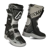 Buty motocyklowe - Dziecięce Buty Cross Acerbis X-Team Czarny/Szary36 - miniaturka - grafika 1