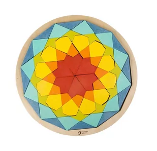 ClassicWorld Układanka mandala CL3727 - Układanki dla dzieci - miniaturka - grafika 1